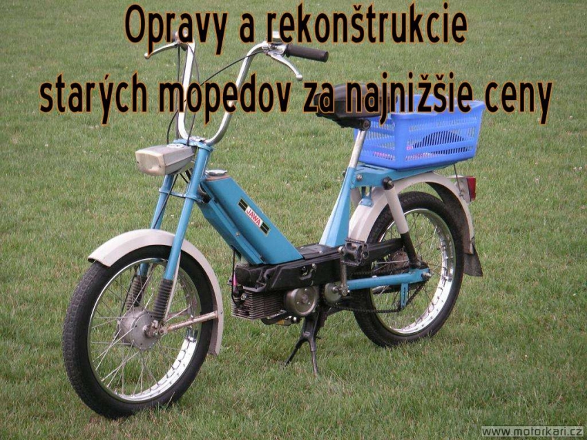 Oprava a rekonštrukcia mopedov a skútrov